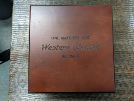 Western Electric　　真空管　　300B/MP